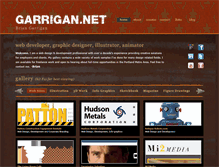 Tablet Screenshot of garrigan.net